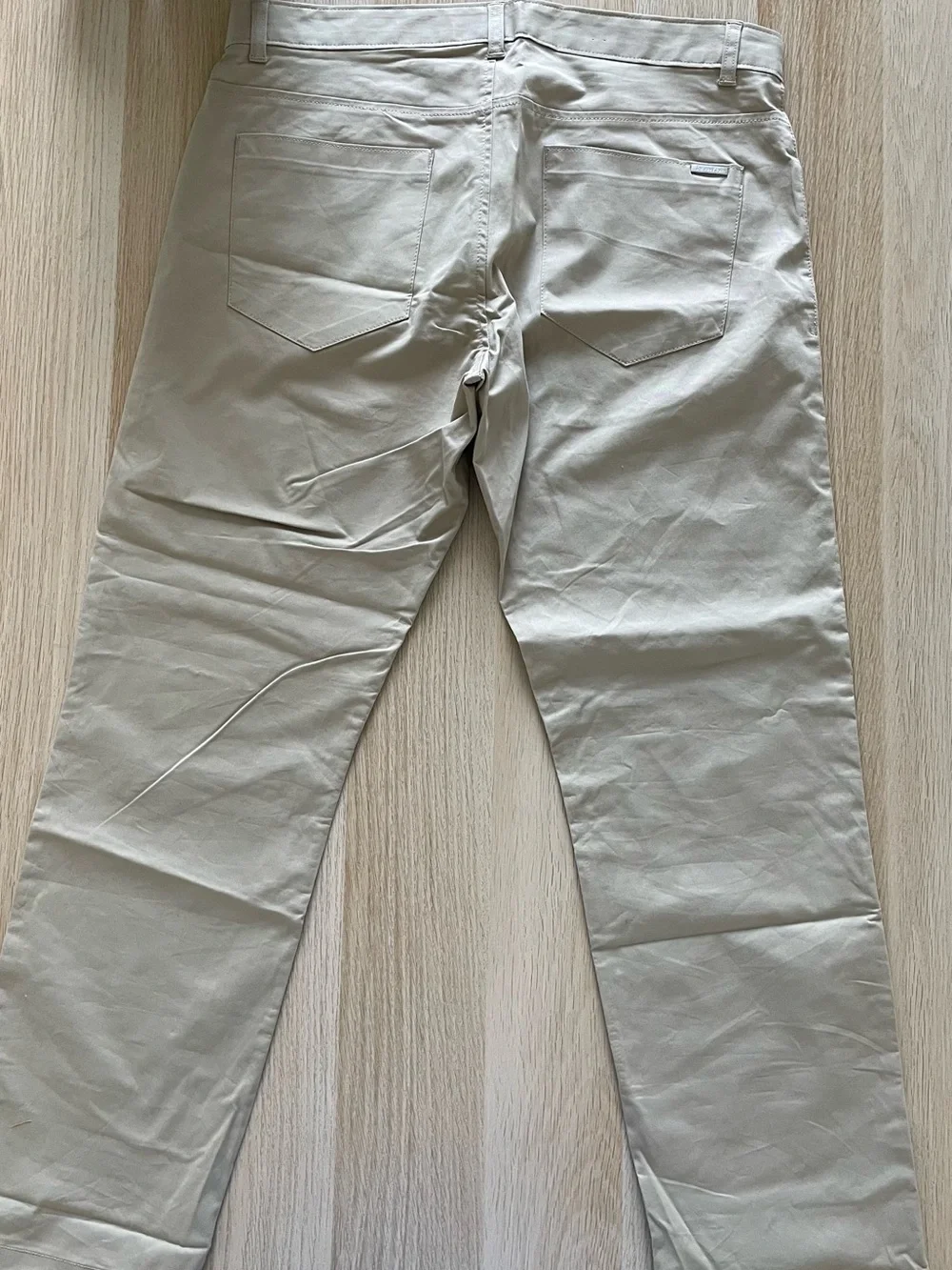 Calvin Klein Men's Light Tan Chinos - Straight Leg 32x30